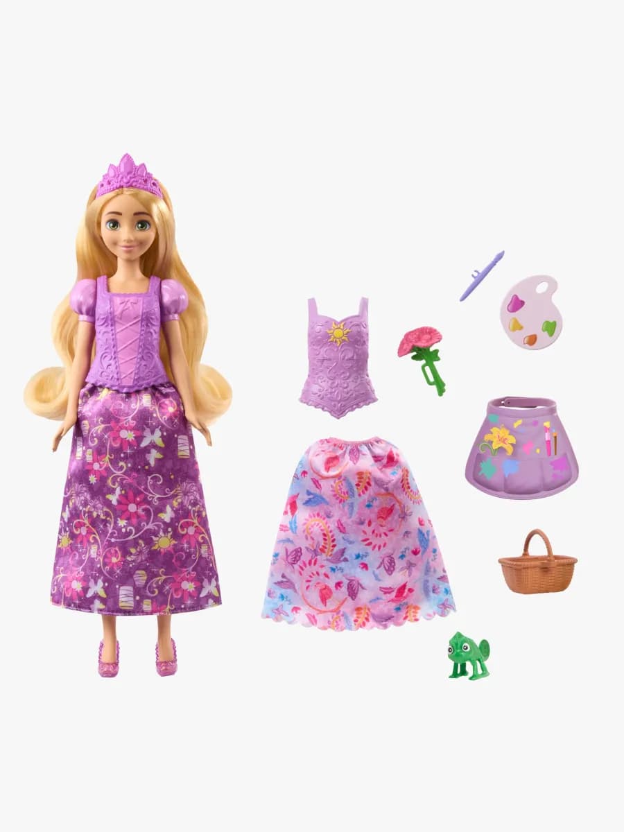 Disney Princess 2-i-1 Docka Rapunzel