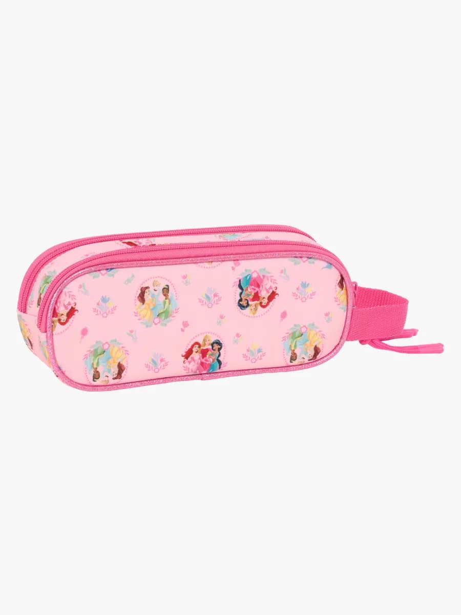 Disney Princess Dubbelpennfodral, Rosa