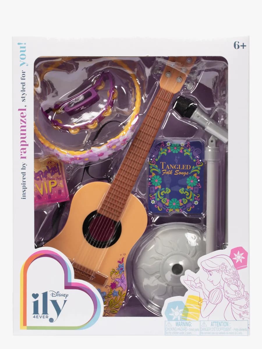 Disney Princess ily 4EVER Deluxe Tillbehörsset 8 st Rapunzel Music