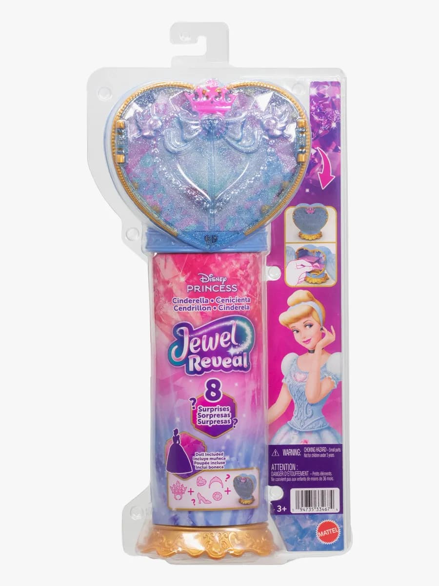 Disney Princess Jewel Reveal Modedocka Askungen