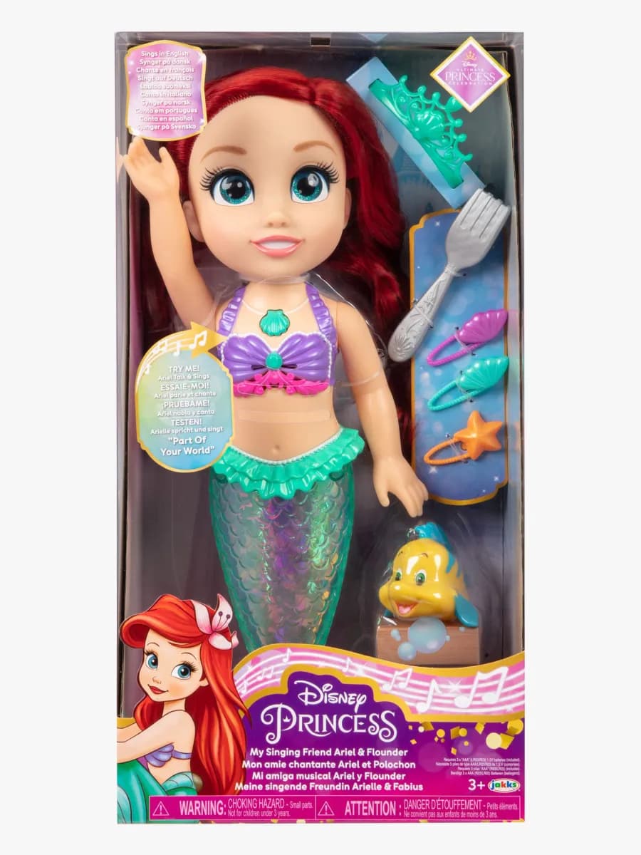 Disney Princess Princess My Singing Docka Ariel 38cm