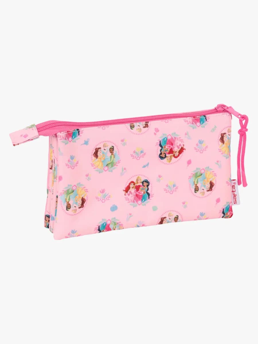 Disney Princess Trippelpennfodral, Rosa