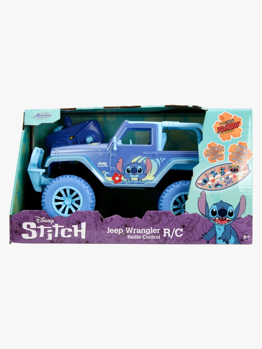 Disney Stich Radiostyrd Bil Jeep 1:16