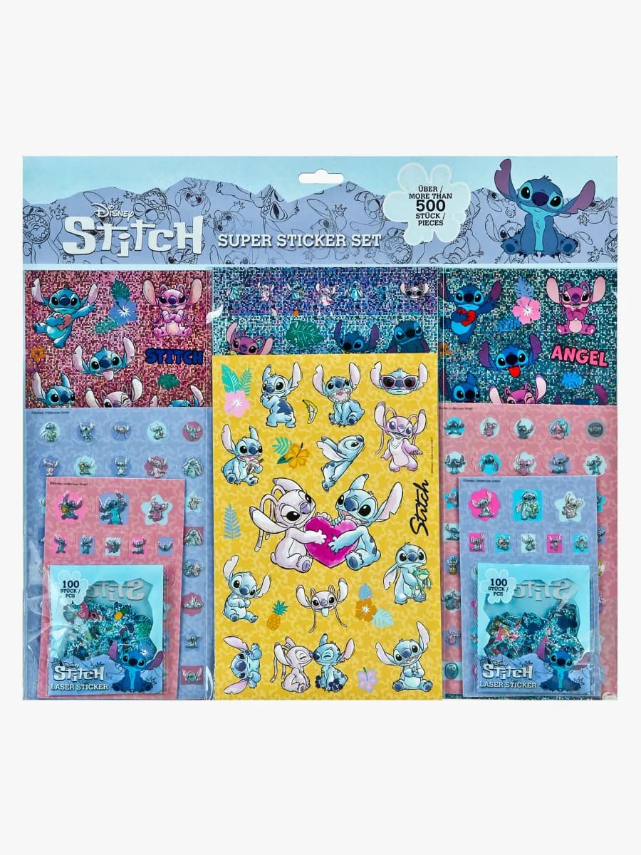 Disney Stitch Super Klistermärken 500 st