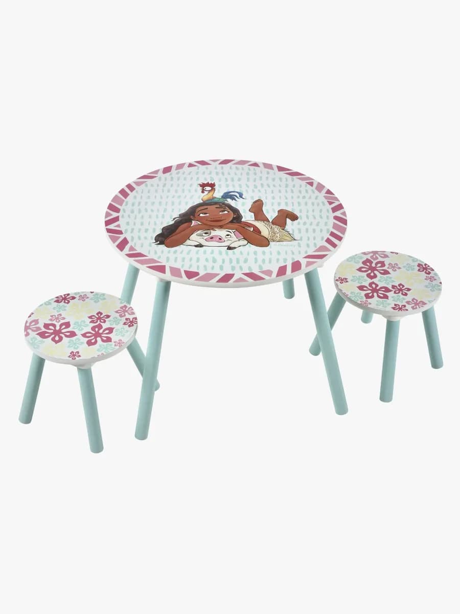 Disney Vaiana Bord och Stolar, Blå