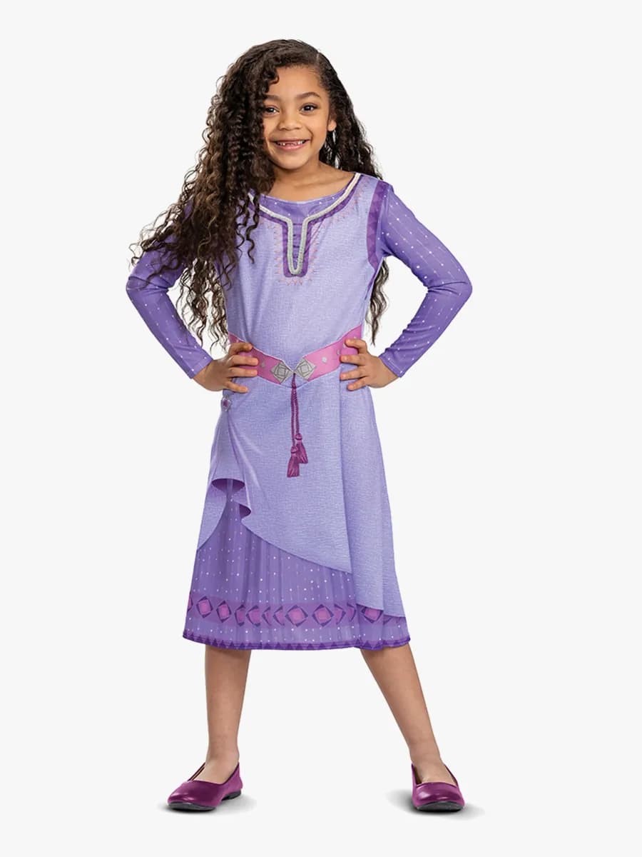 Disney Wish Asha Utklädnad, 3-4 år