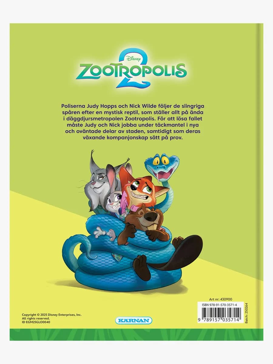 Disney Zootropolis Bok