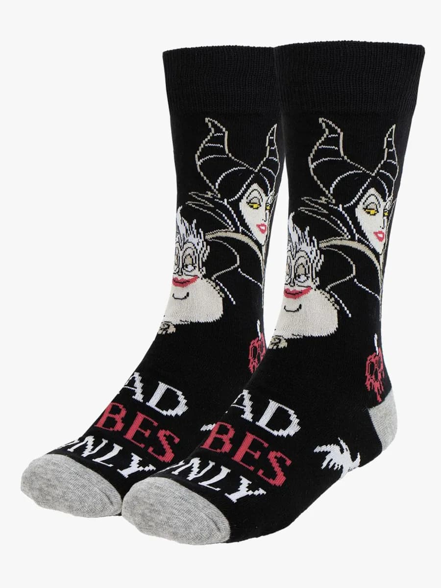 Disneys Villains Strumpor 3-pack, Svart