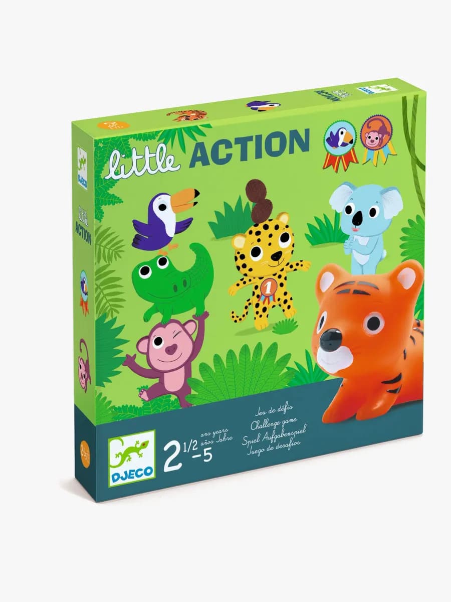Djeco Little Action Spel Djur
