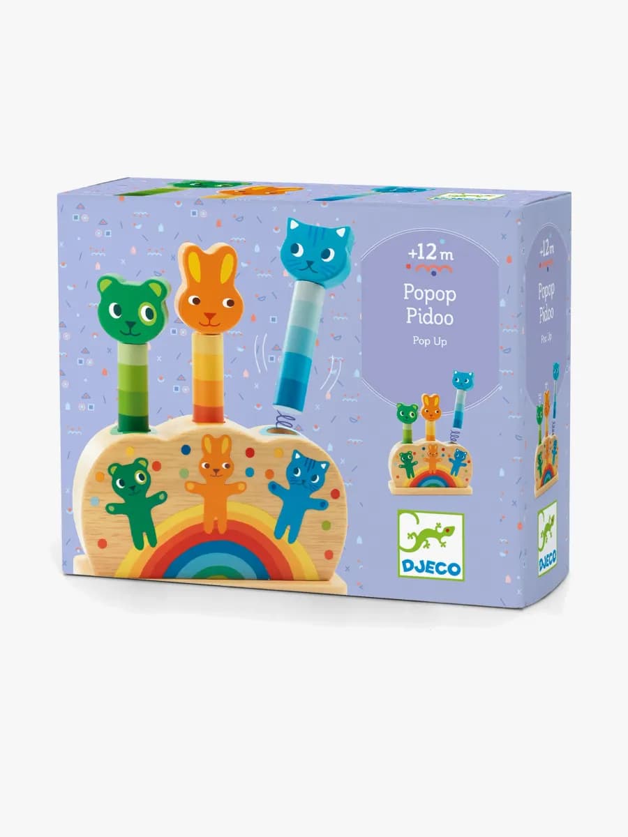 Djeco Träleksak Pipop Pidoo