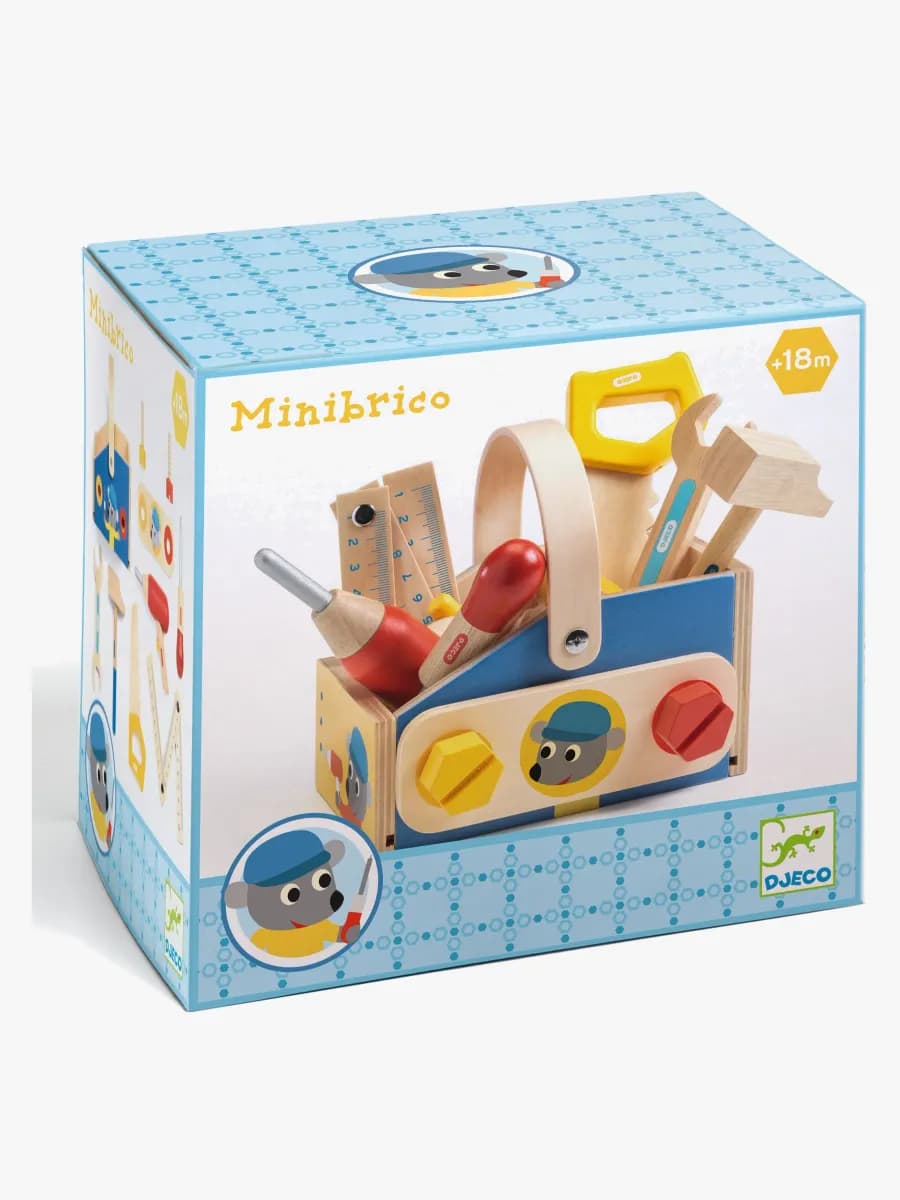 Djeco Verktygslåda Minibrico