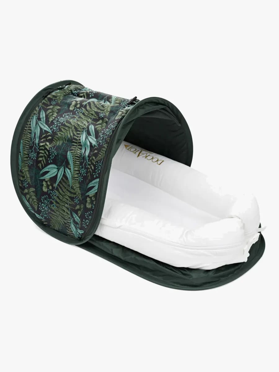 DockATot Deluxe+ Fodral Cabana Kit Stone, Grön