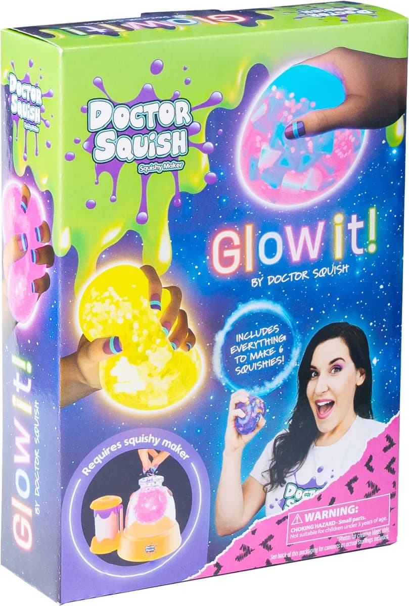 Doctor Squish Slime Squishy Neon Refillset