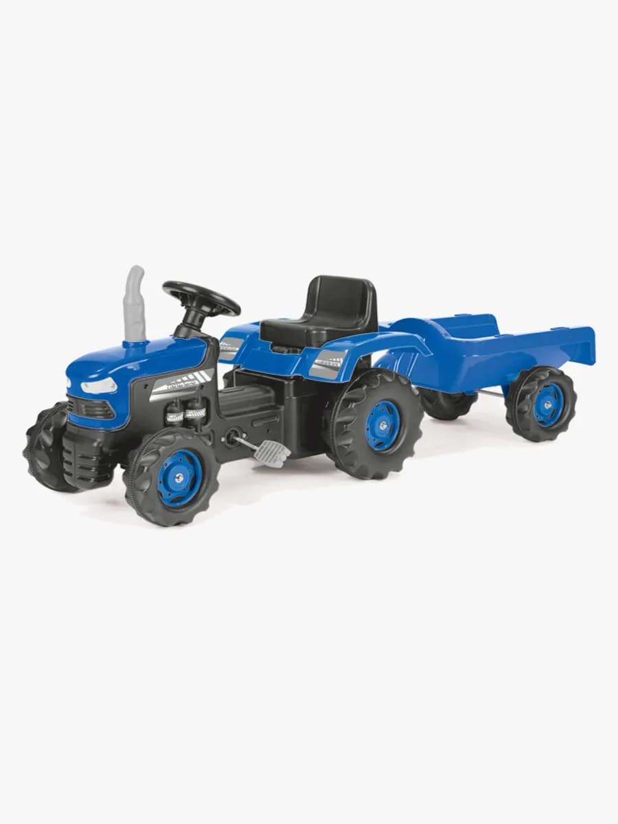 DOLU Tramptraktor med Släp, Blå