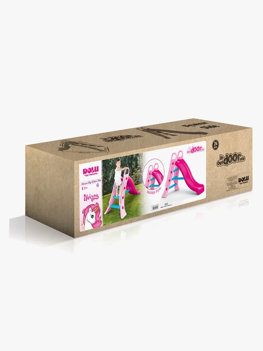 DOLU Unicorn Vattenrutschkana, Rosa