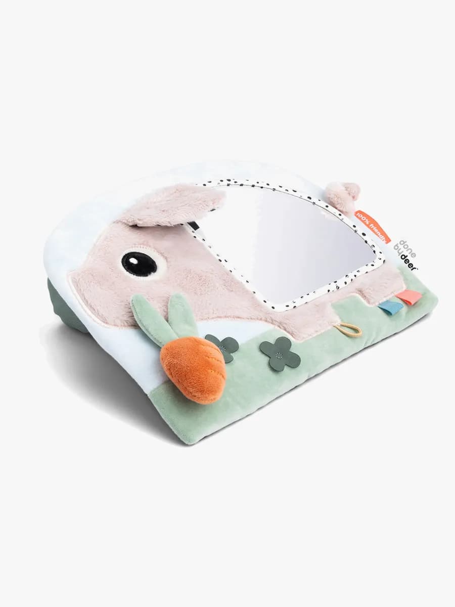 Done By Deer Aktivitetsleksak med Spegel, Pigee Colour Mix