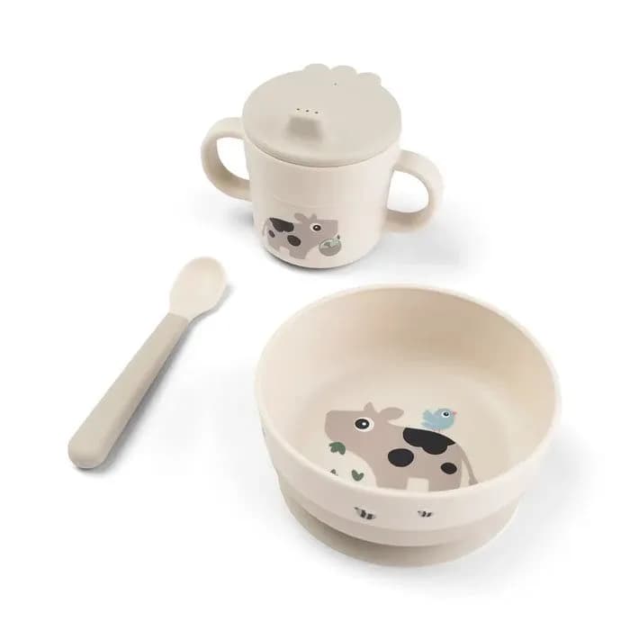Done by Deer First Meal set Foodie med sugpropp, Tiny farm