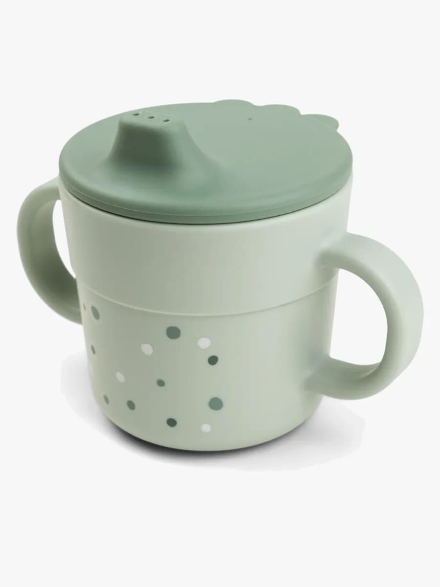 Done by Deer drickpipsmugg Foodie, happy dots grön