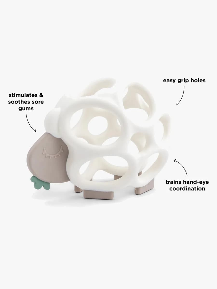 Done By Deer Grip &  Teether Bitleksak, Sheepy Sand