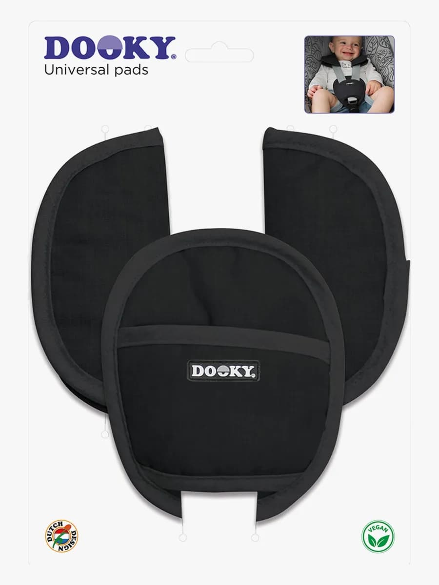 Dooky Universal Bältesskydd, Svart