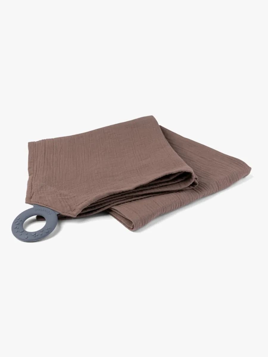 Doomoo Snuttefilt med Bitring, Brun