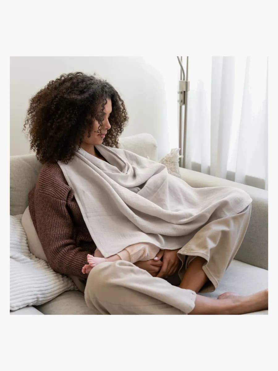 Doomoo Snuttefilt med Bitring Quilt, Beige