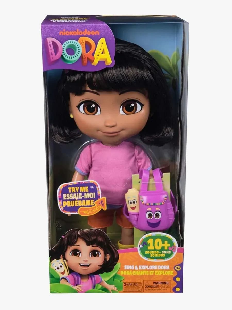 Dora The Explorer Docka Sing &  Explore 30 cm