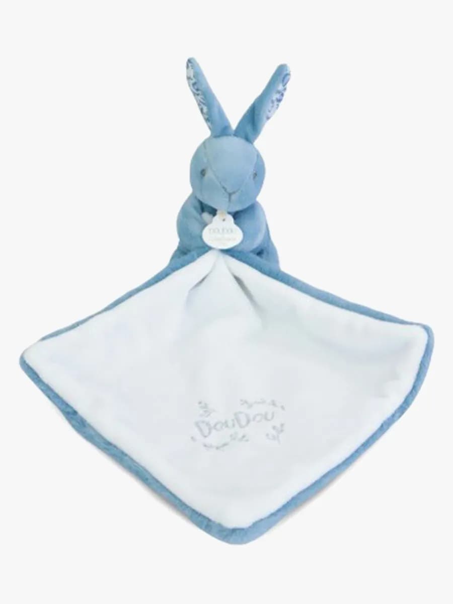 DouDou Bunny Snuttefilt, Blue
