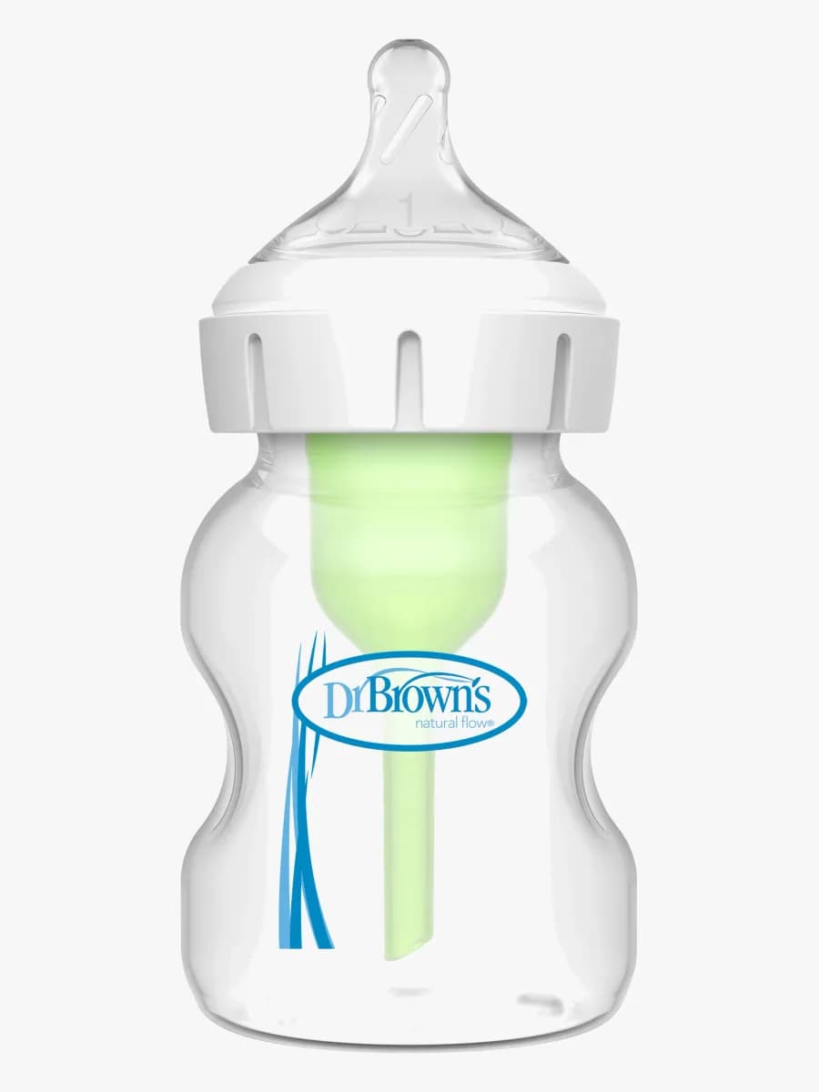 Dr Brown's Options+ Bred Hals Nappflaska 150 ml