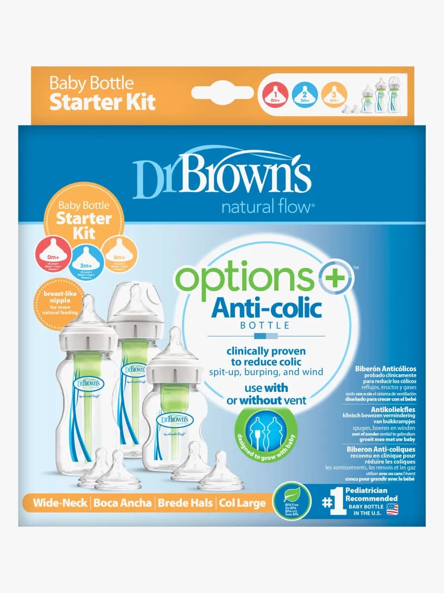 Dr. Brown's Options+ Bred Hals Startset