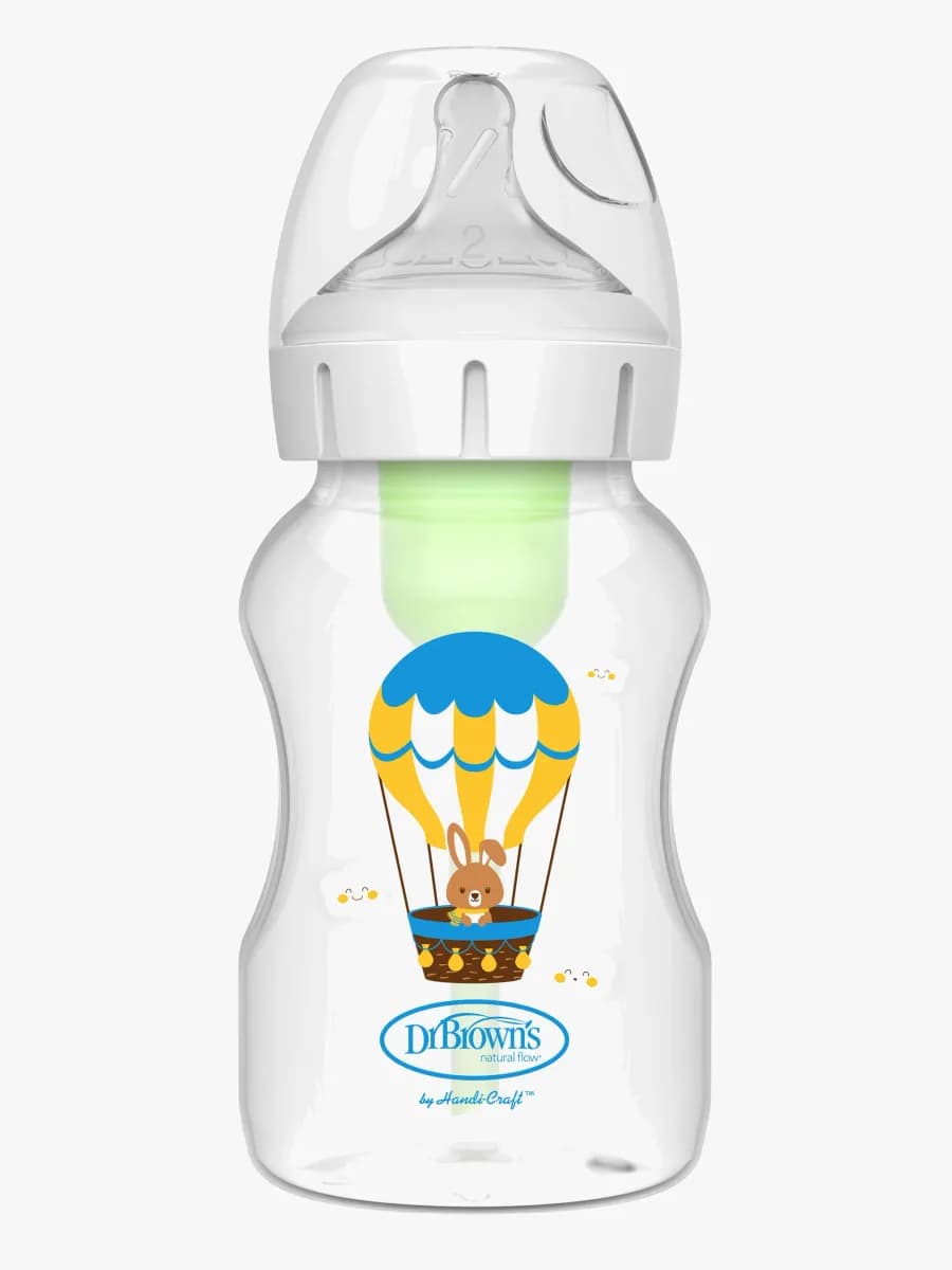 Dr. Brown's Options+ Wide Neck Nappflaska Balloon 330 ml