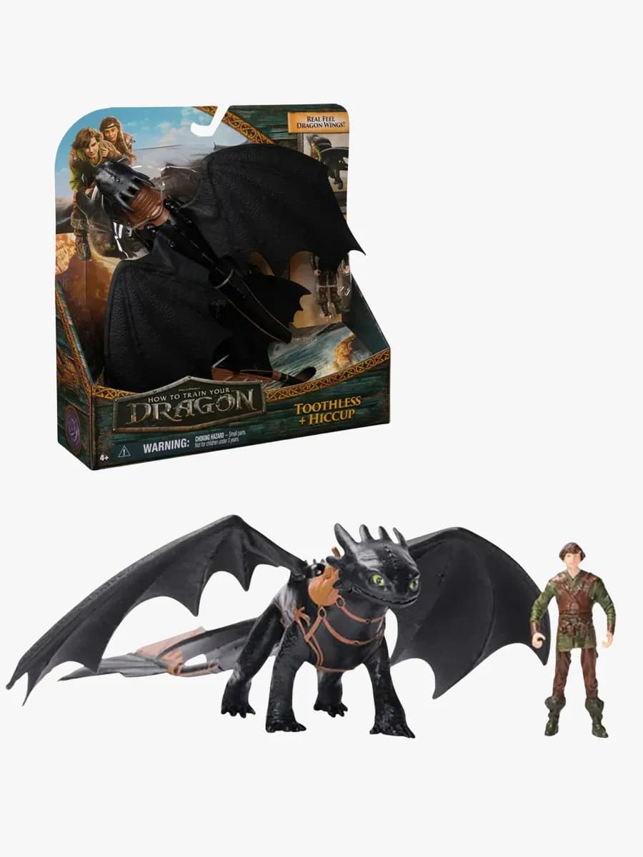 Draktränaren Viking &  Dragon Lekset Toothless &  Hiccup