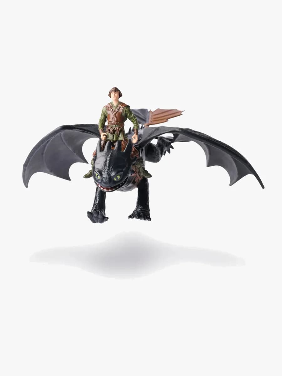 Draktränaren Viking &  Drake Toothless &  Hiccup Lekset