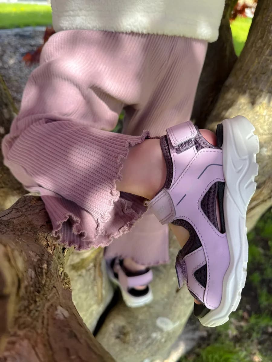 Ecco Biom Raft Sandaler, Lavender Mist/Night Shade, 30