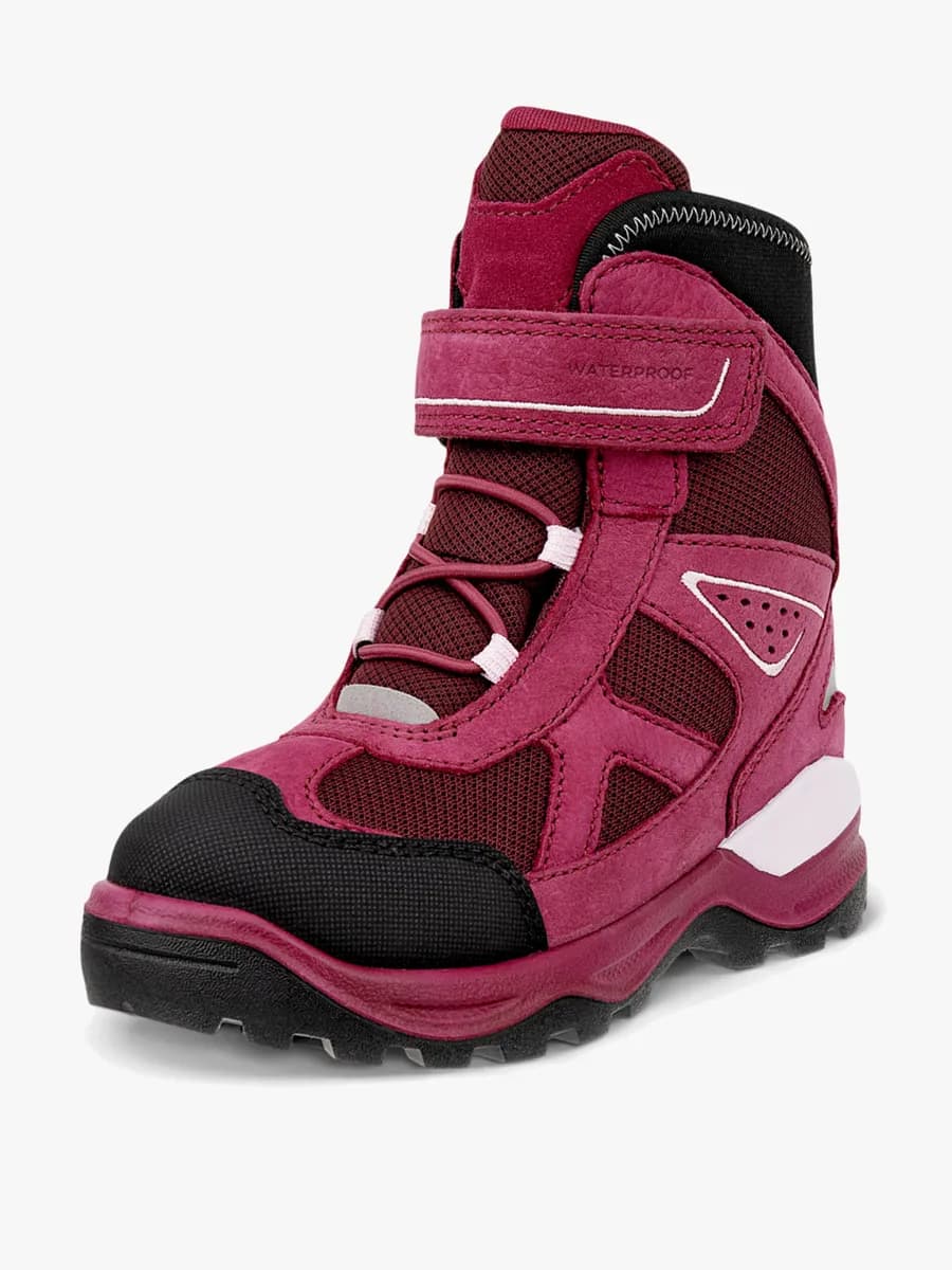 Ecco Snow Mountain WP 1V Vinterkängor, Red Plum, 26 - Bäst i test