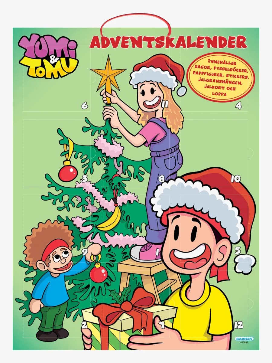 Egmont Kärnan Adventskalender Yumi &  Tomu  2025