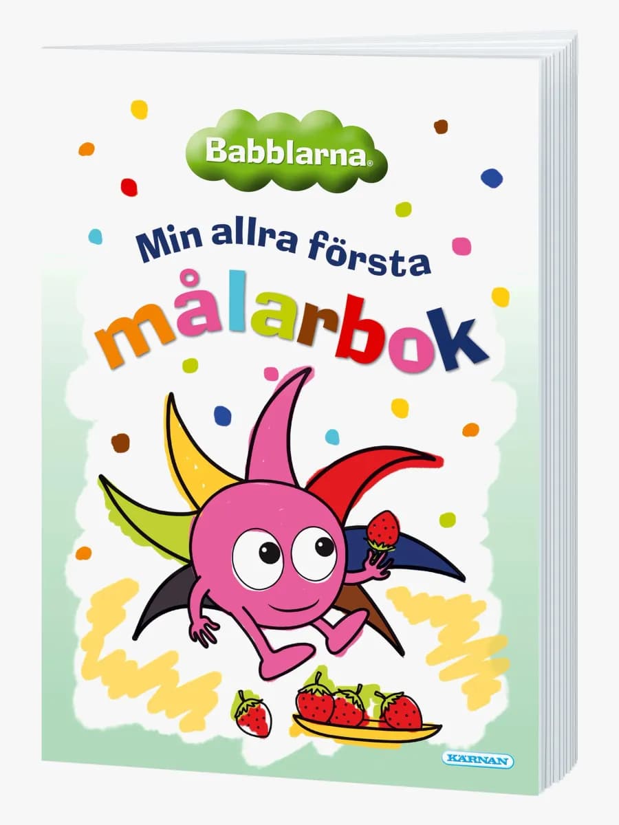Egmont Kärnan Babblarna Min Allra Första Målarbok