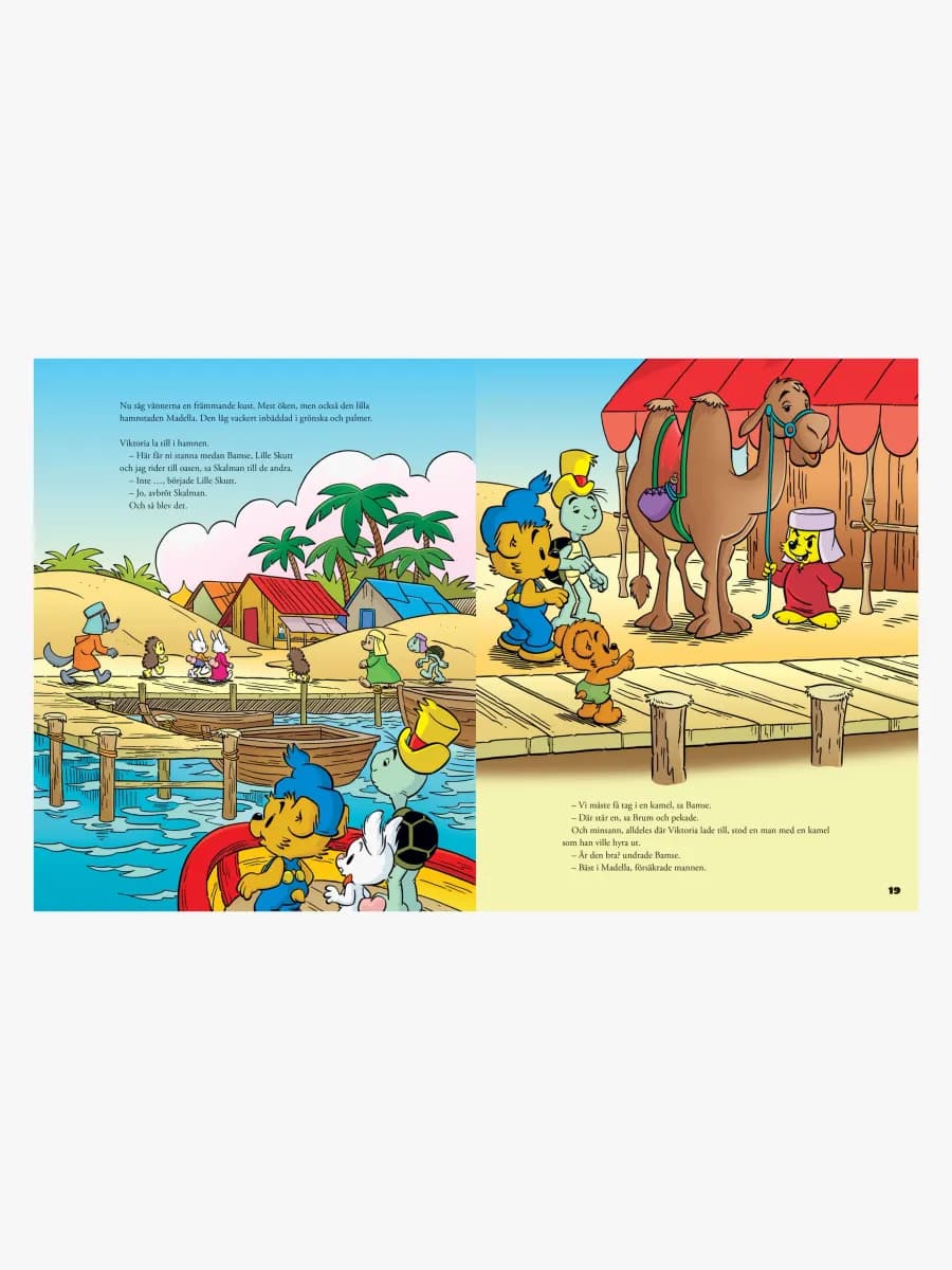 Egmont Kärnan Bamse Sagobok Bamse &  Dunder-Rubinen