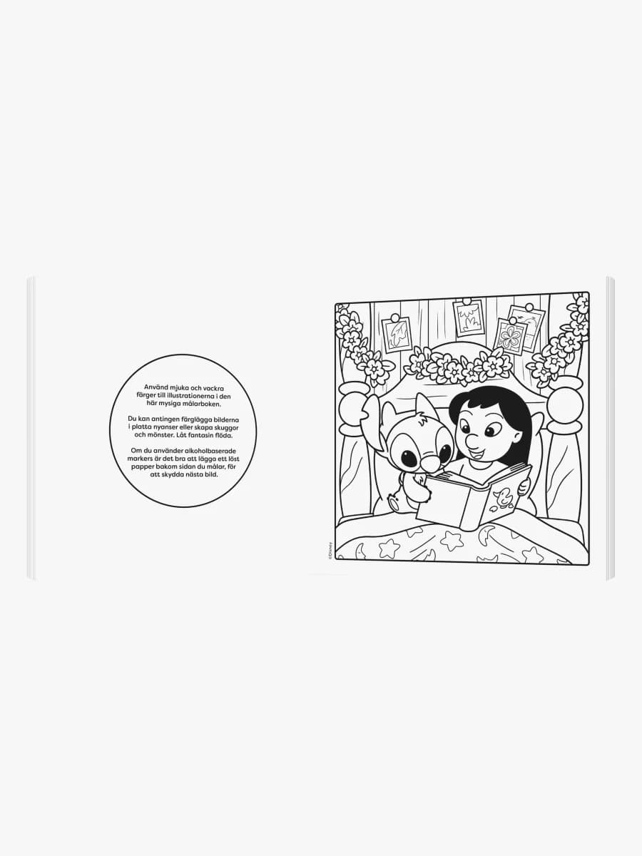 Egmont Kärnan Disney Stitch Målarbok Cozy Coloring