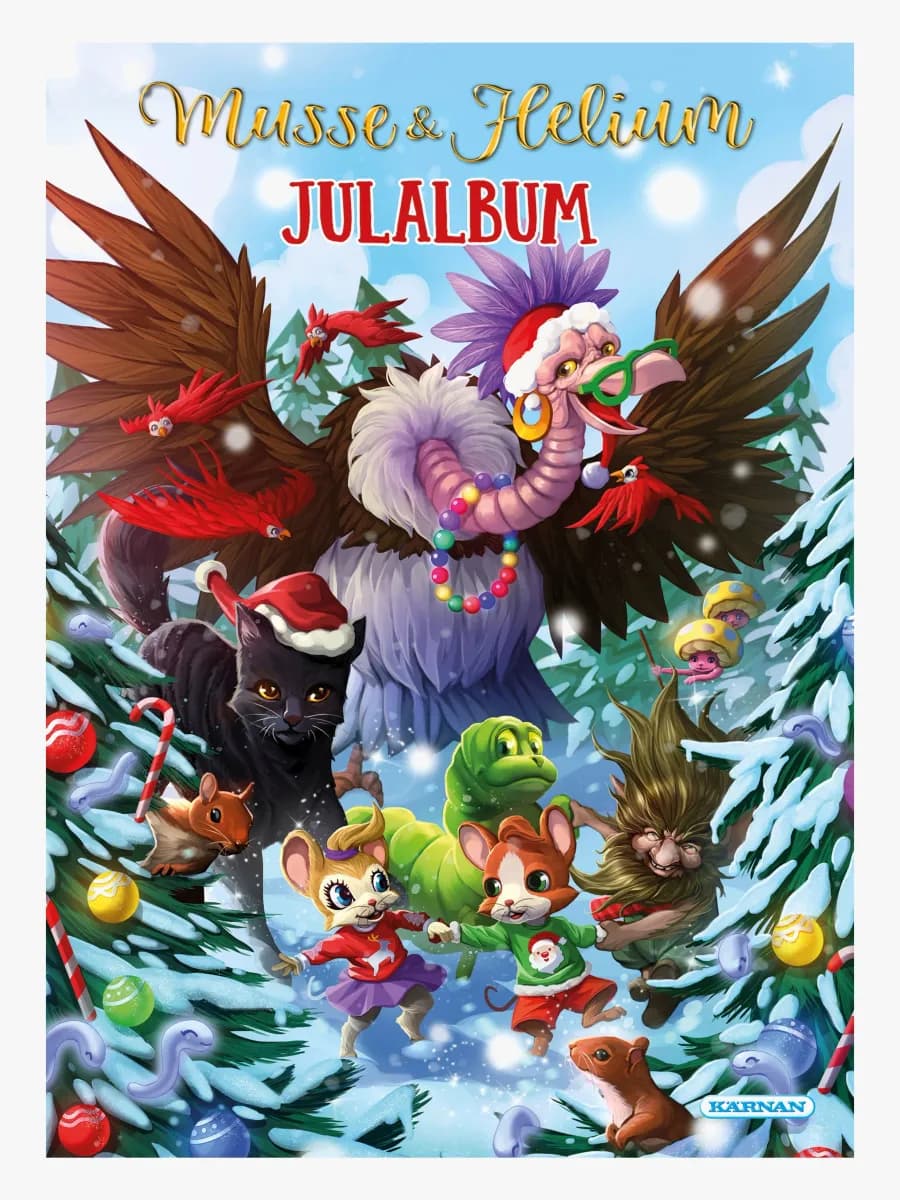 Egmont Kärnan Julalbum Musse och Helium