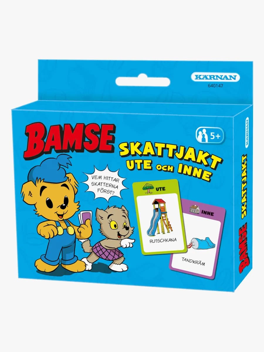 Egmont Kärnan Kortspel Skattjakt ute och inne