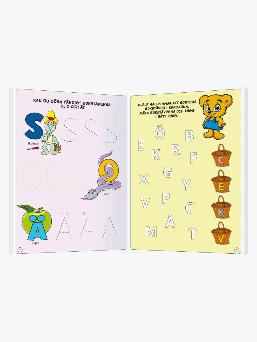 Egmont Kärnan Lärande Bok Bamse Min Första