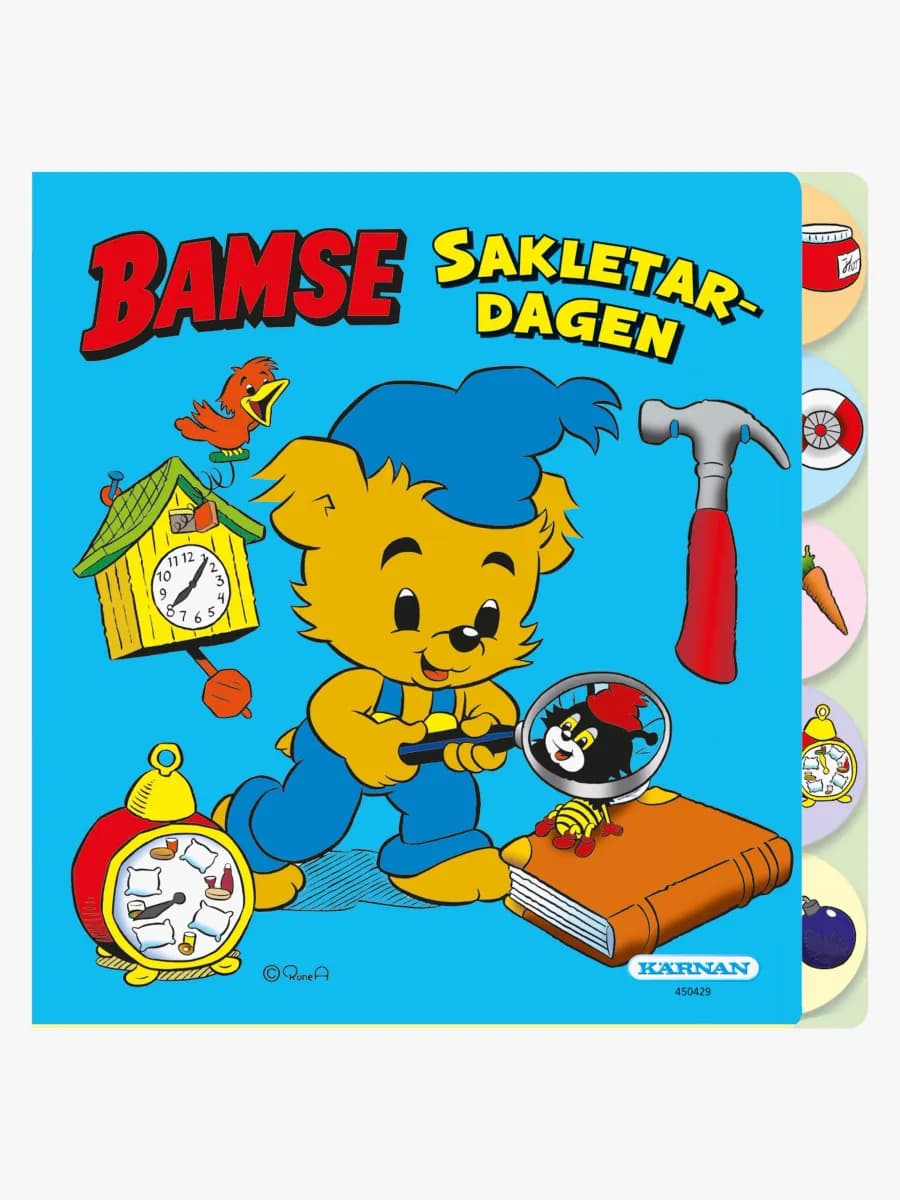 Egmont Kärnan Pekbok Bamse Sakletardagen