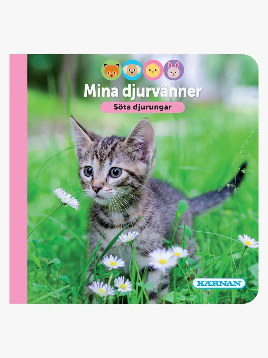 Egmont Kärnan Pekbok Mina djurvänner Söta djurungar