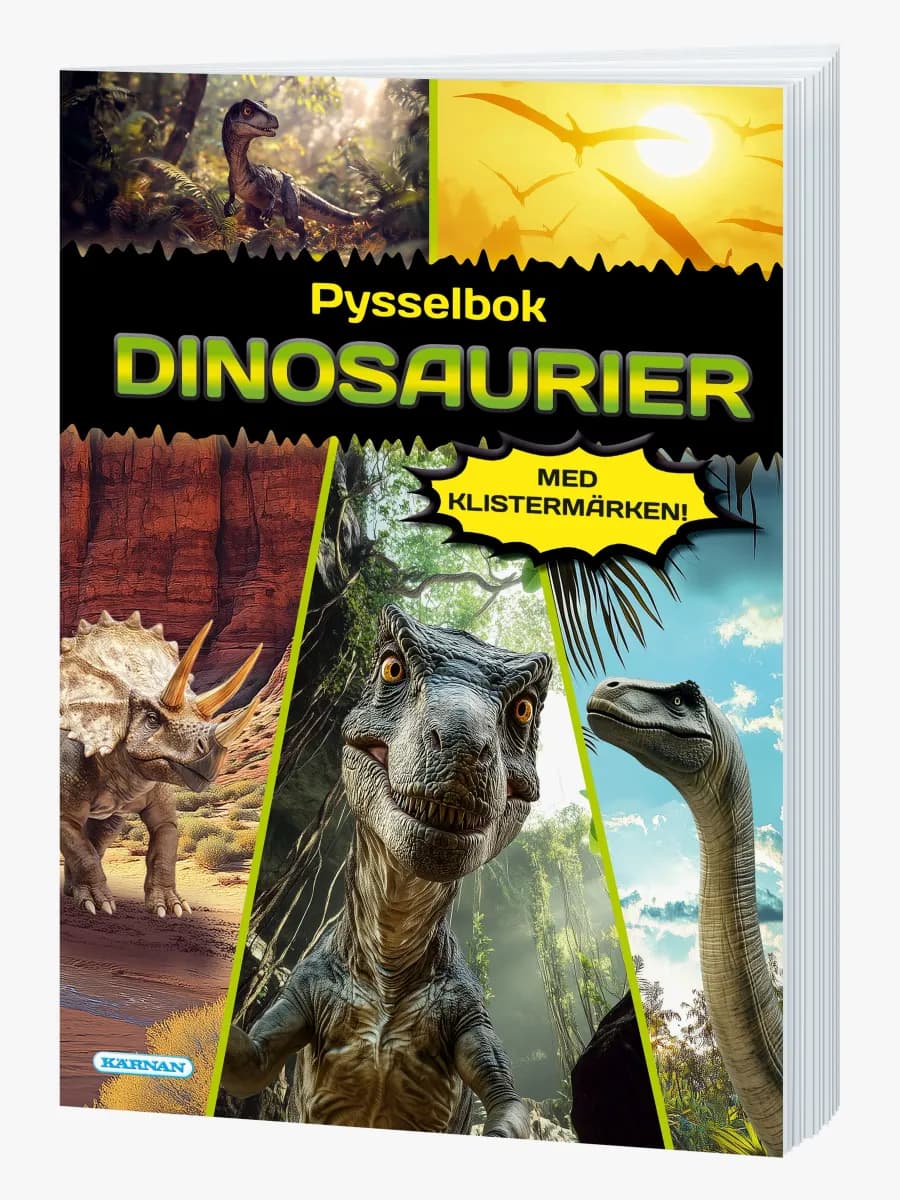 Egmont Kärnan Pysselbok Dinosaurier