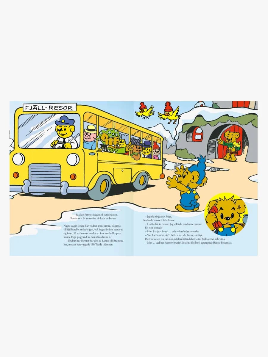 Egmont Kärnan Sagobok Bamse Sagor från Kullarna vol 2