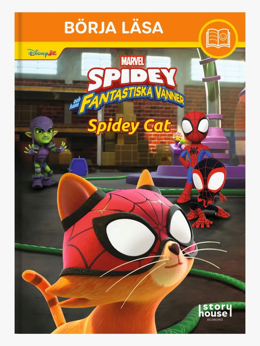 Egmont Kärnan Spidey &  His Amazing Friends Börja Läsa Spidey Cat Bok