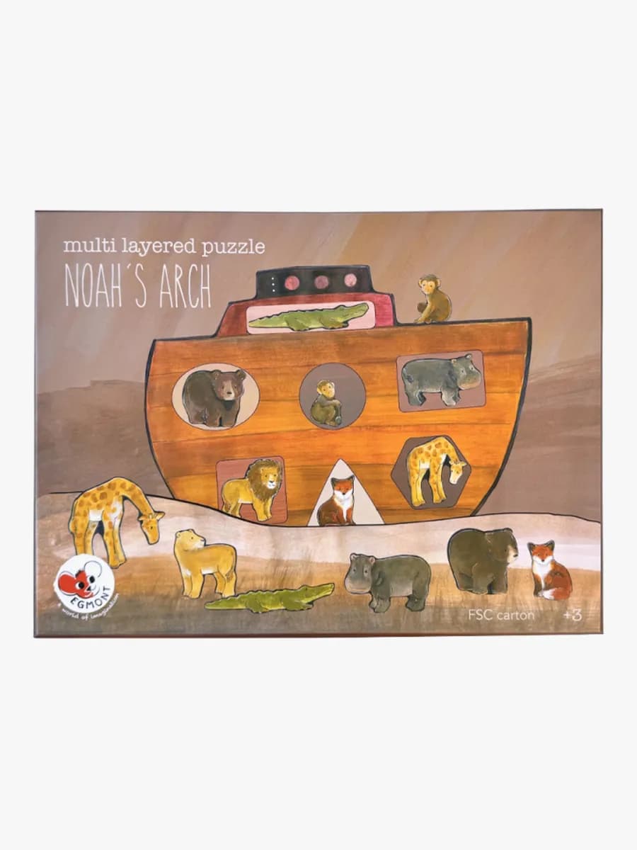 Egmont Toys Pussel Skogen Noas Ark 7 Bitar