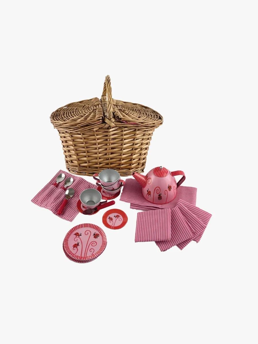 Egmont Toys Teservis Picknickkorg Nyckelpiga