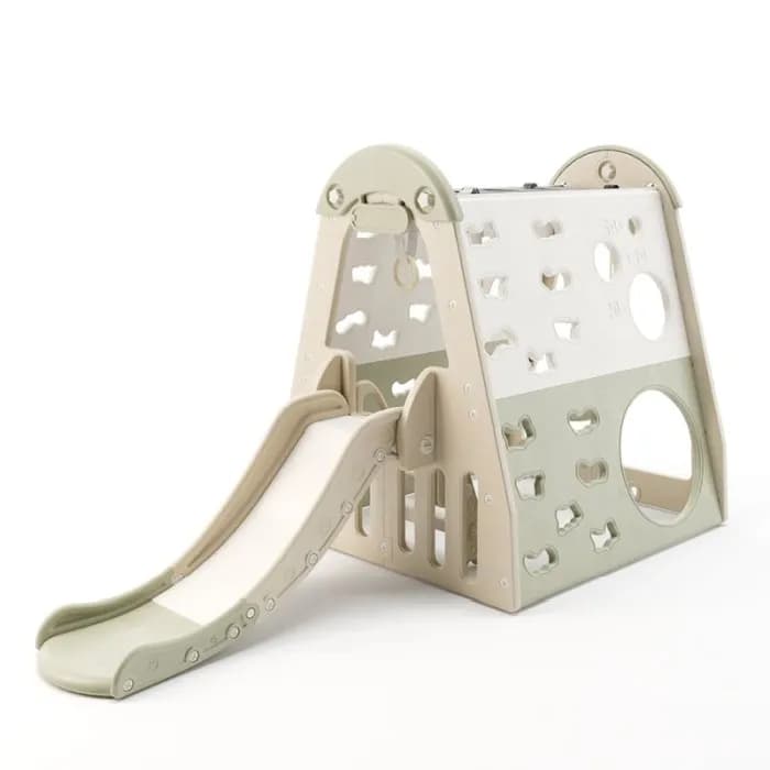 EliteToys Kids Zone Aktivitetshus Med Gunga Och Rutschkana